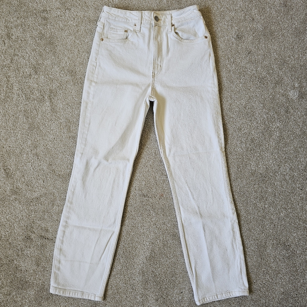 H&M High Waisted Women Denim Jeans Vintage Slim Size 4